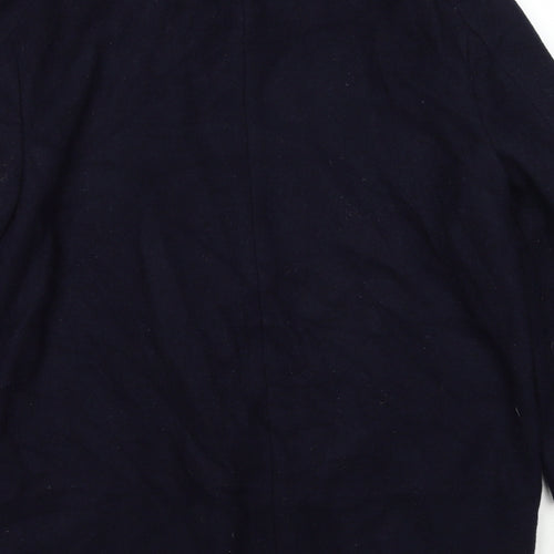 Brooks Brothers Womens Blue Jacket Size 16 Button