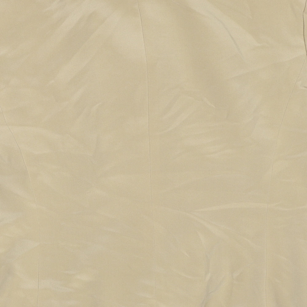 Windsmoor Womens Beige Jacket Blazer Size 20 Buckle