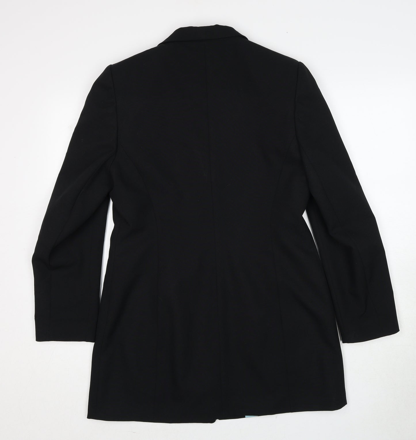 Dorothy Perkins Womens Black Polyester Jacket Suit Jacket Size 12