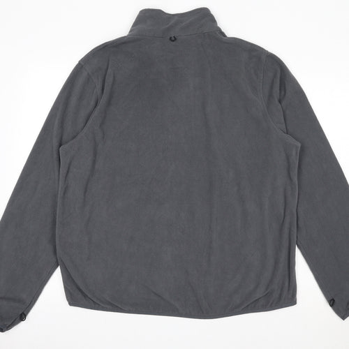 Freedom Trail Mens Grey Jacket Size L Zip