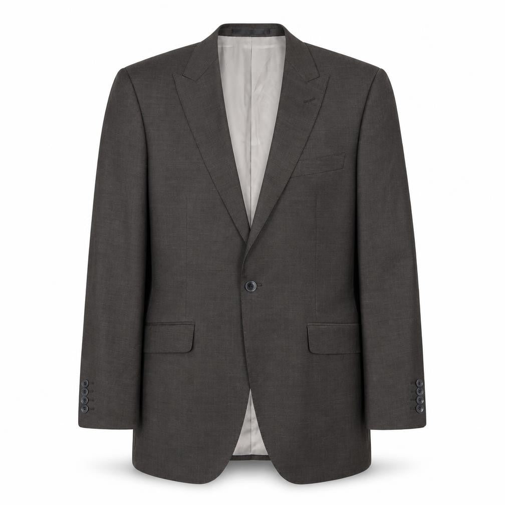 Autograph Mens Brown Wool Jacket Suit Jacket Size 40 Regular