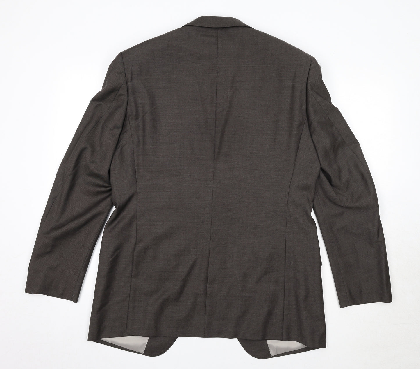 Autograph Mens Brown Wool Jacket Suit Jacket Size 40 Regular
