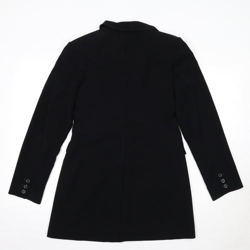Oasis Womens Black Polyester Jacket Blazer Size 12