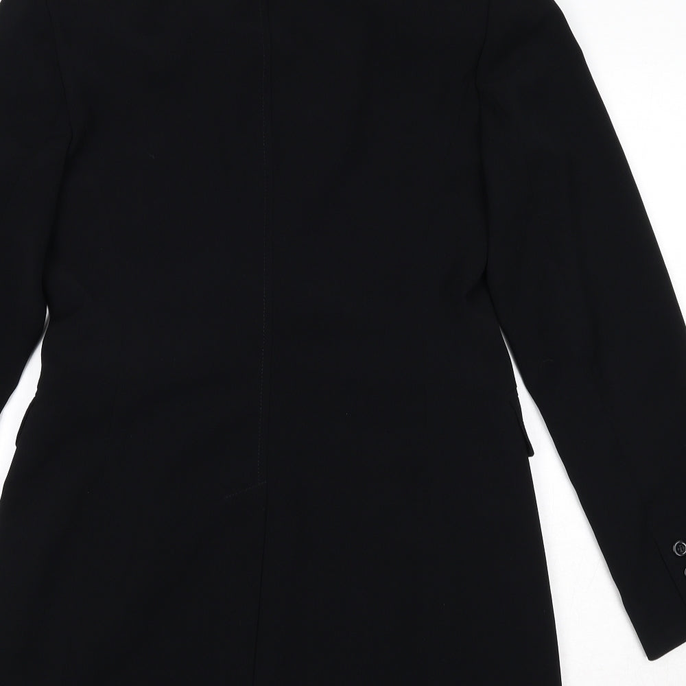 Oasis Womens Black Polyester Jacket Blazer Size 12