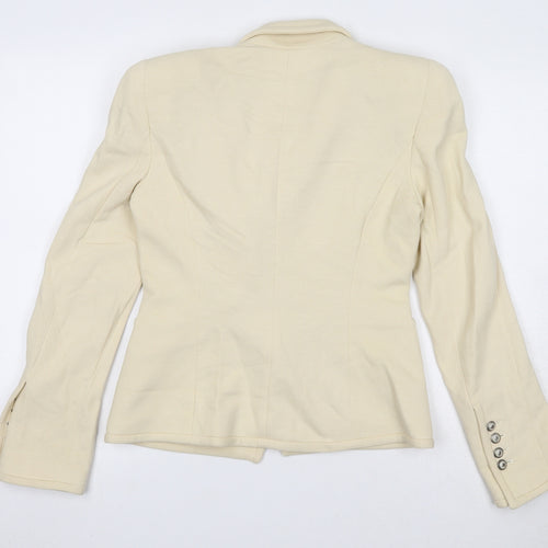 Zara Womens Ivory Jacket Size XS Button