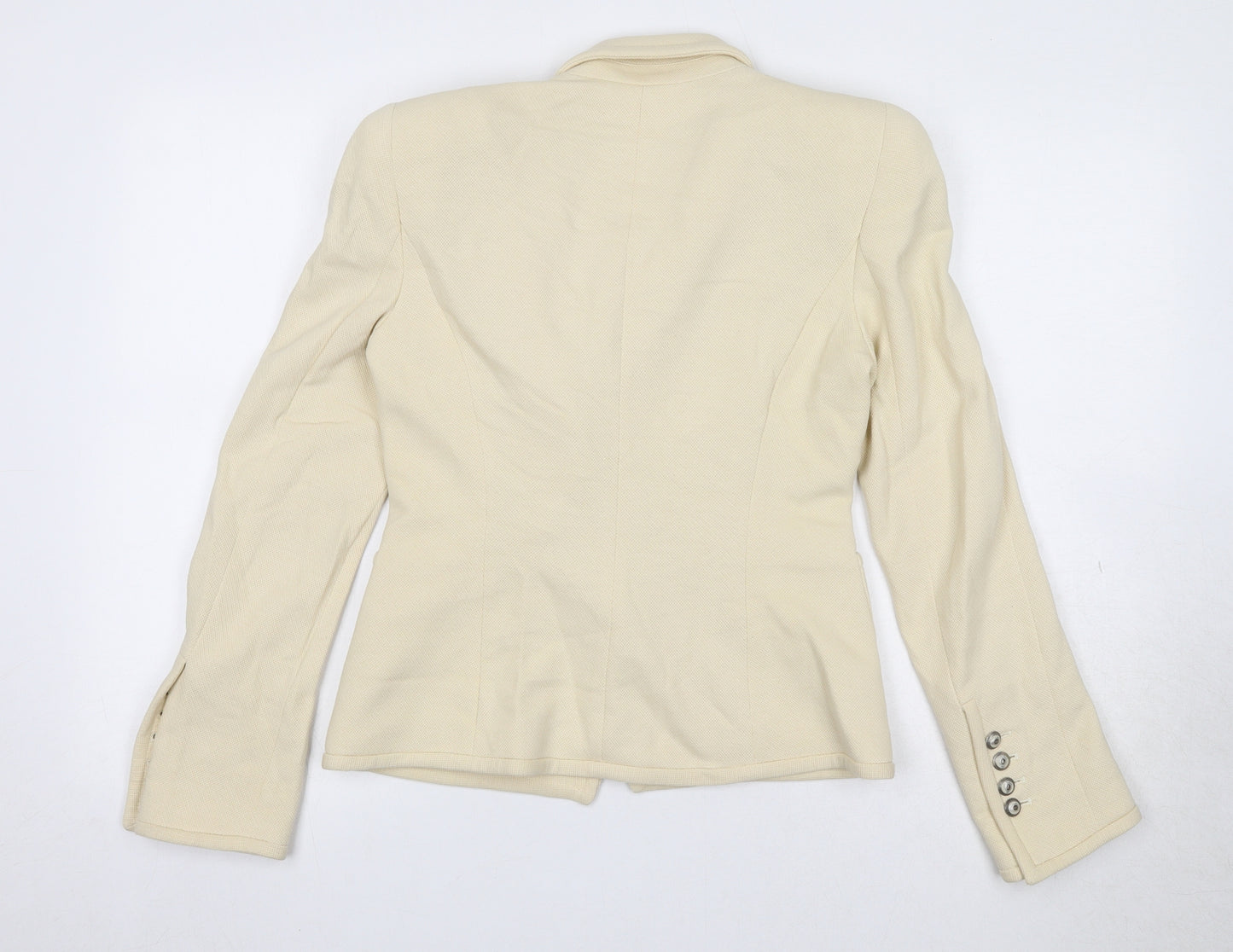 Zara Womens Ivory Jacket Size XS Button