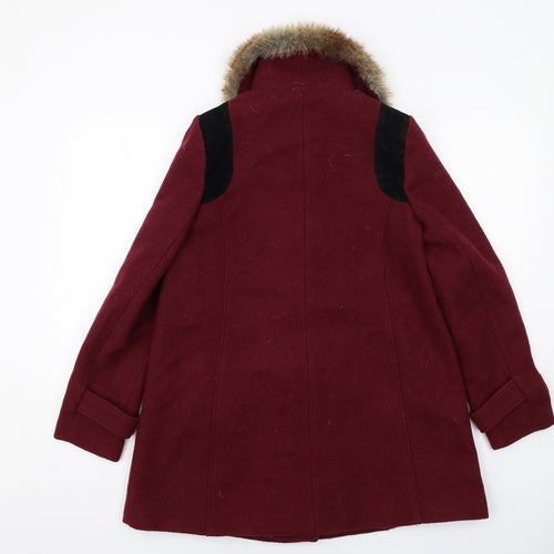 Kimchi Blue Womens Red Jacket Size S Button