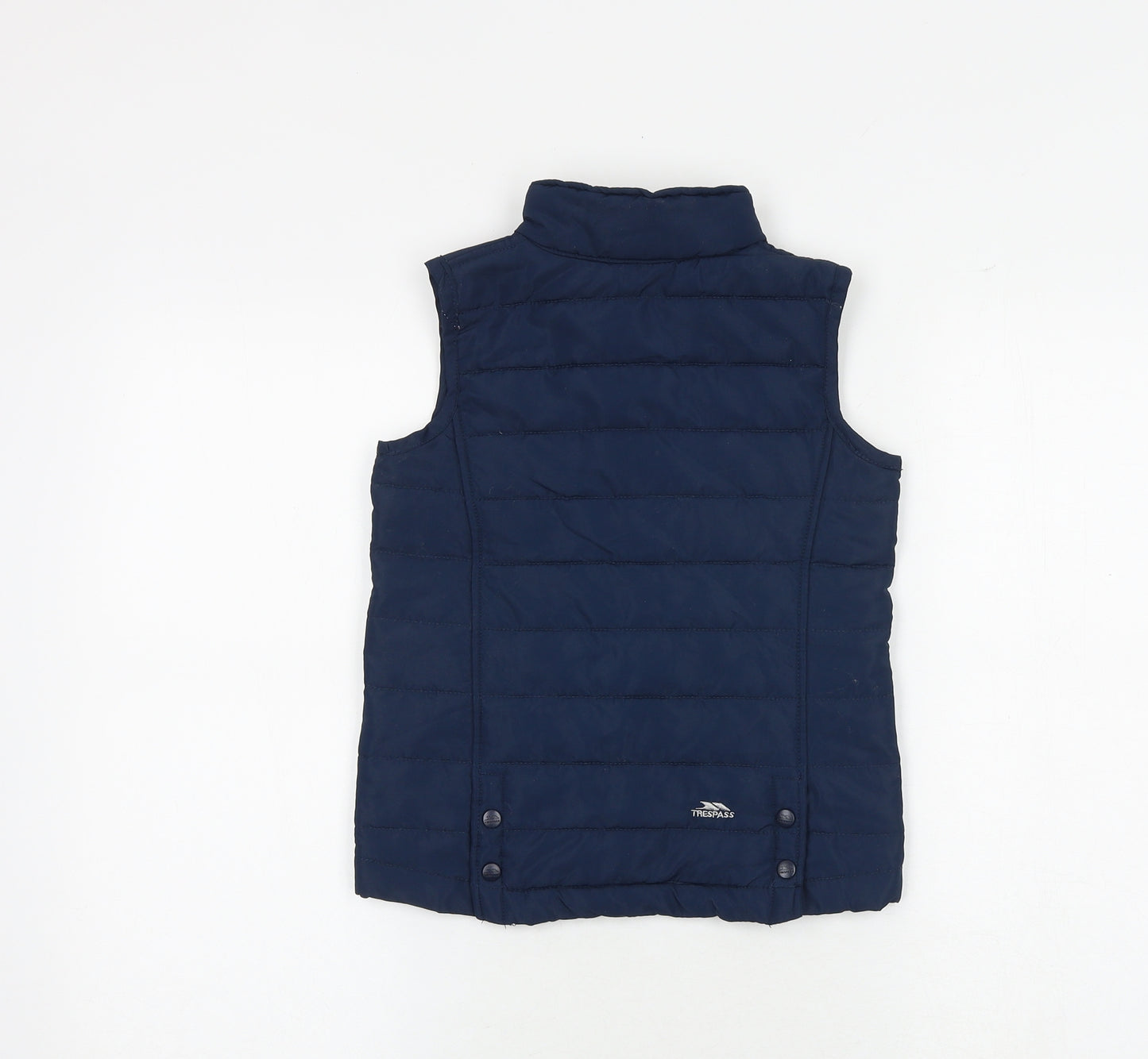 Trespass Boys Blue Gilet Jacket Size 5-6 Years Zip