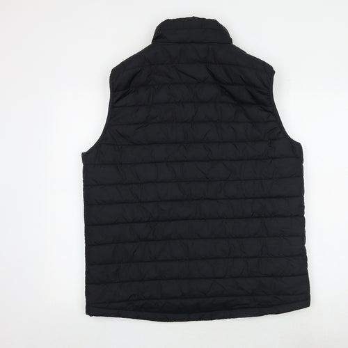 Peter Storm Mens Black Gilet Jacket Size L Zip