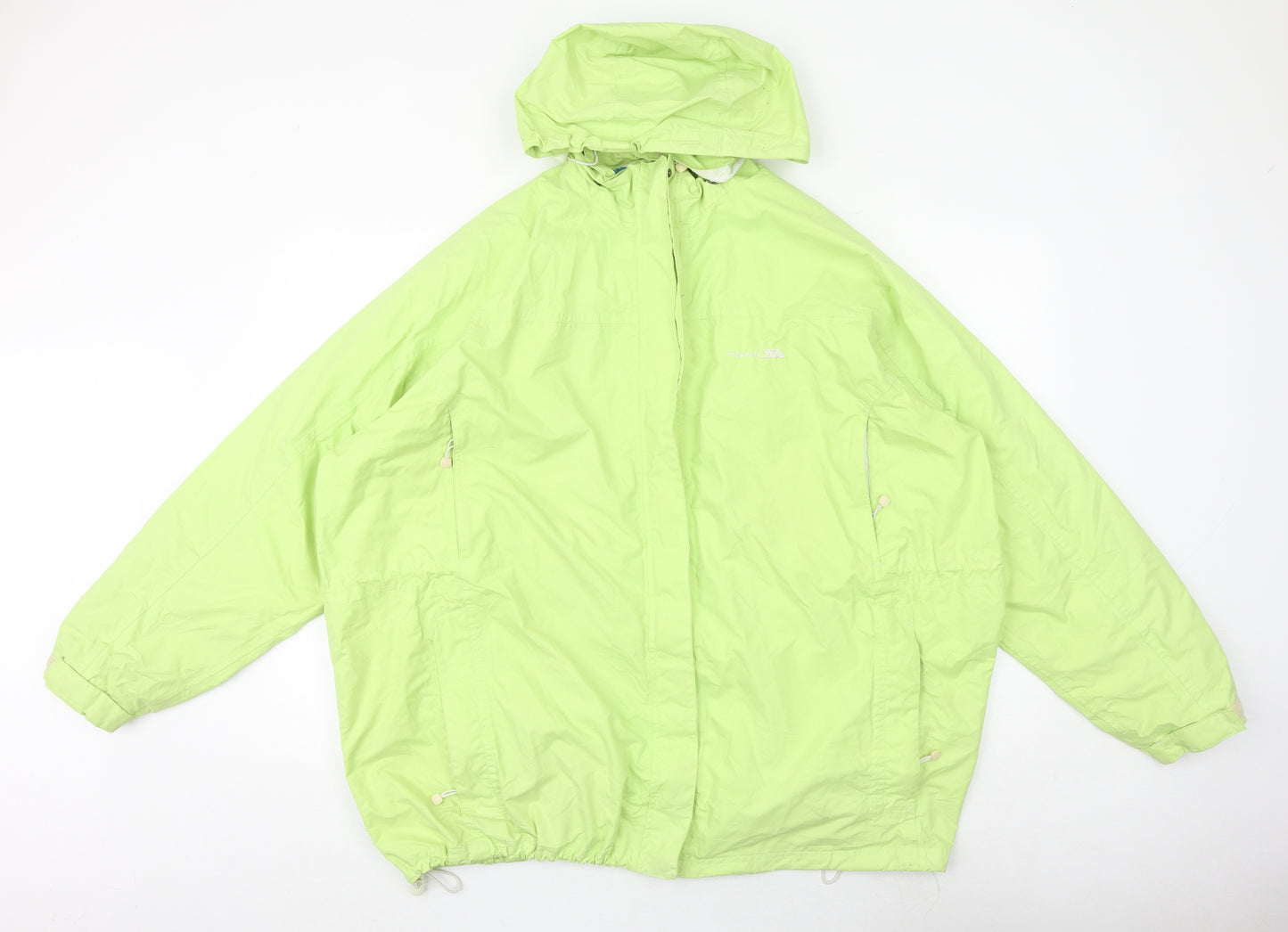 Trespass Mens Green Jacket Size 2XL Zip