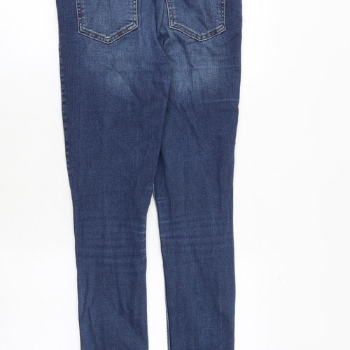 Light before dark Womens Blue Cotton Skinny Jeans Size 27 in Slim Zip