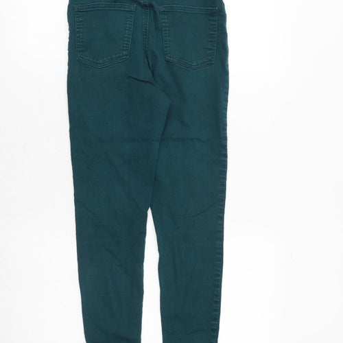 Marks and Spencer Womens Green Cotton Jegging Jeans Size 10 Regular