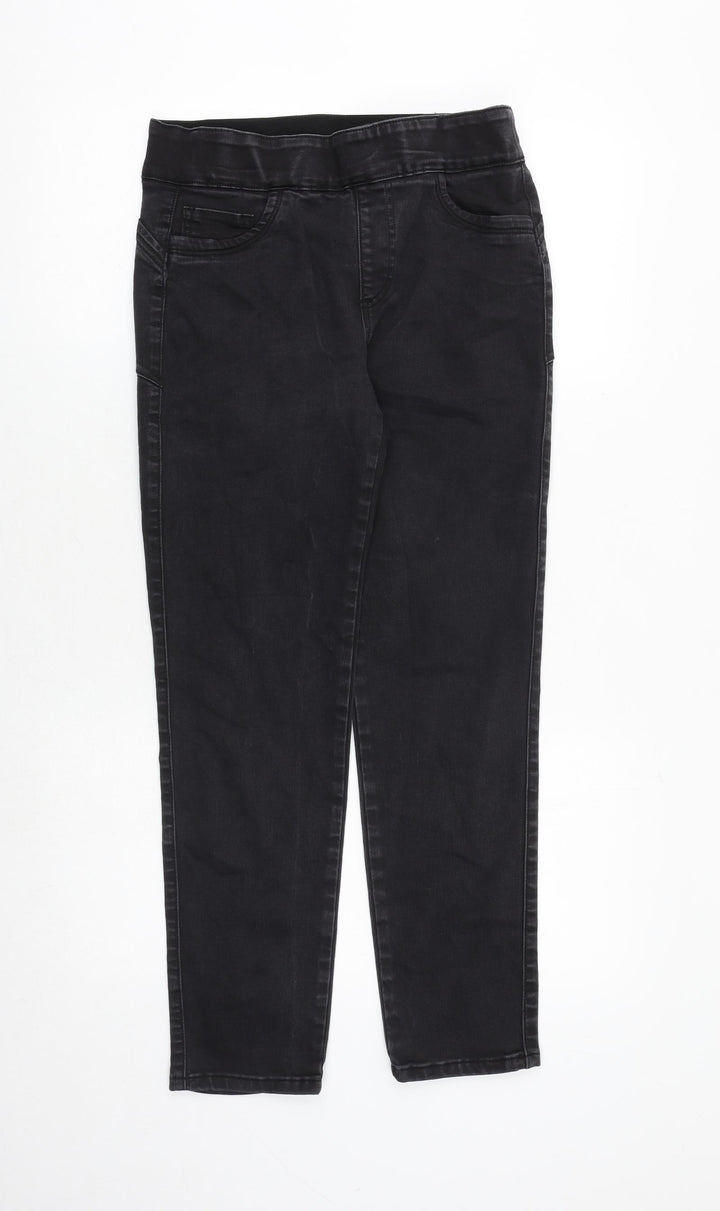 JD Williams Womens Black Cotton Skinny Jeans Size 12 Regular