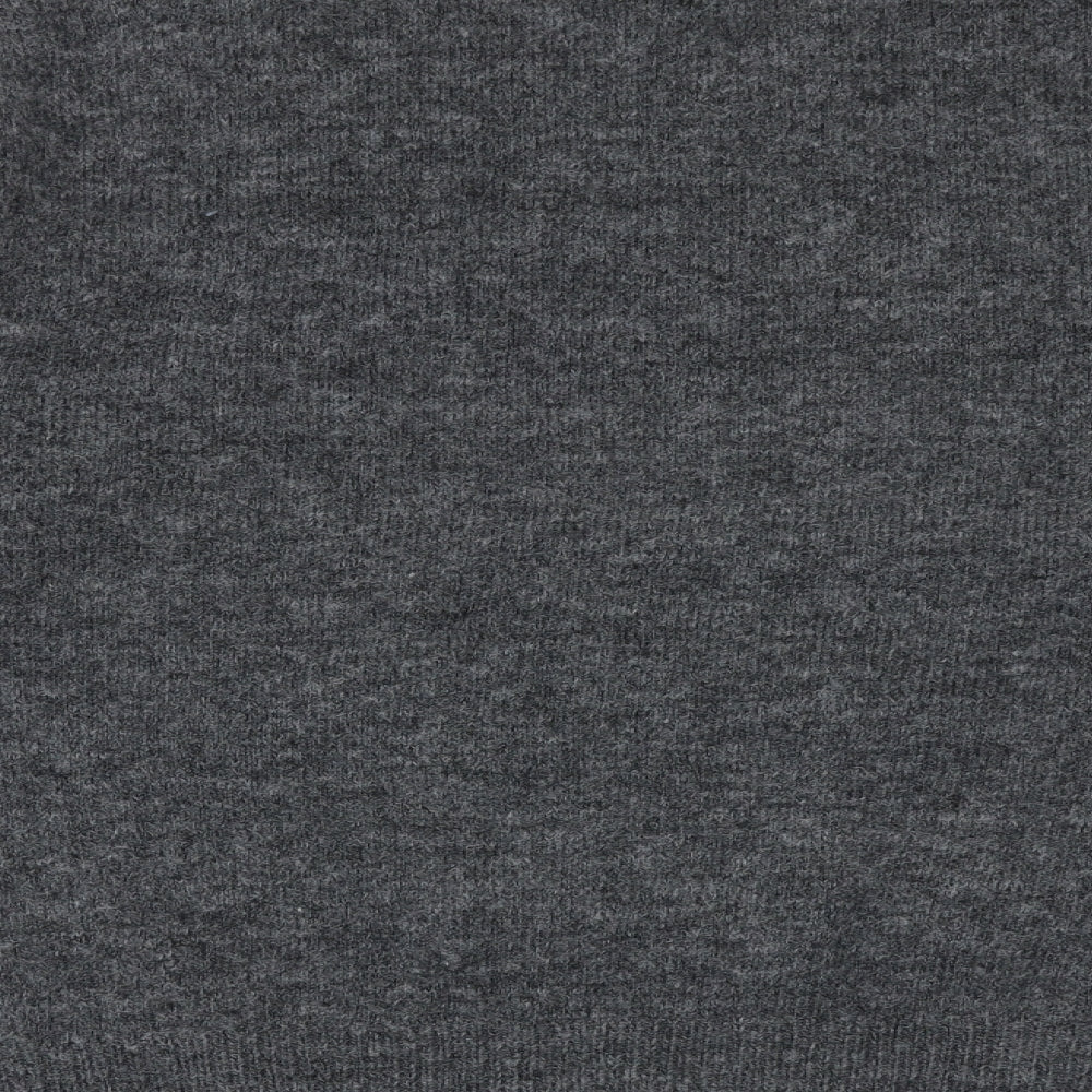 Marks and Spencer Womens Grey Round Neck Geometric Polyester Pullover Jumper Size XL - Stars