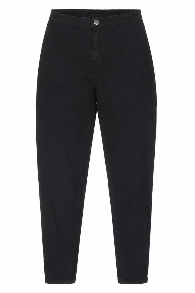 PRETTYLITTLETHING Womens Black Cotton Skinny Jeans Size 6 Regular Zip