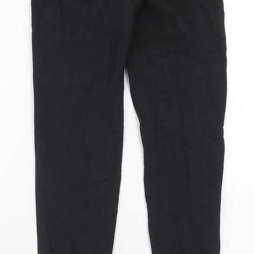 PRETTYLITTLETHING Womens Black Cotton Skinny Jeans Size 6 Regular Zip