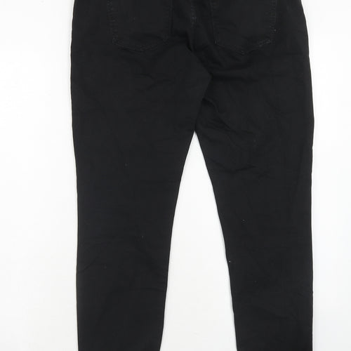 Gap Womens Black Cotton Jegging Jeans Size 10 Regular Zip