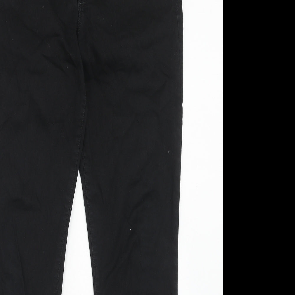Gap Womens Black Cotton Jegging Jeans Size 10 Regular Zip