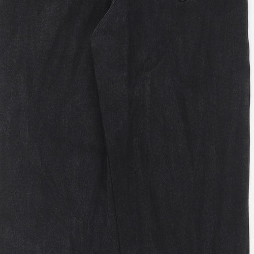 NA-KD Womens Black Polyester Skinny Jeans Size 8 Regular Zip