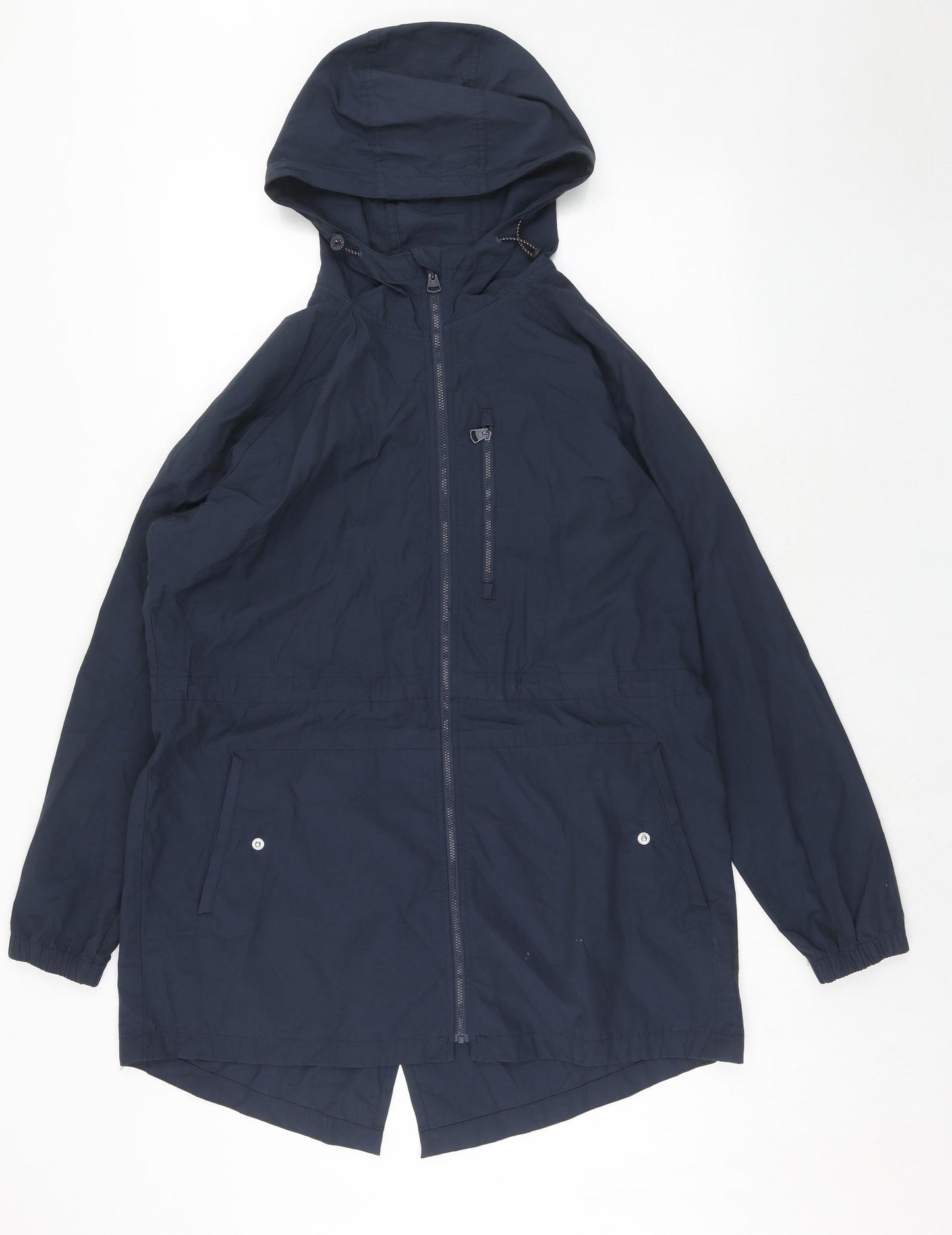 Fat Face Womens Blue Jacket Size 14 Zip