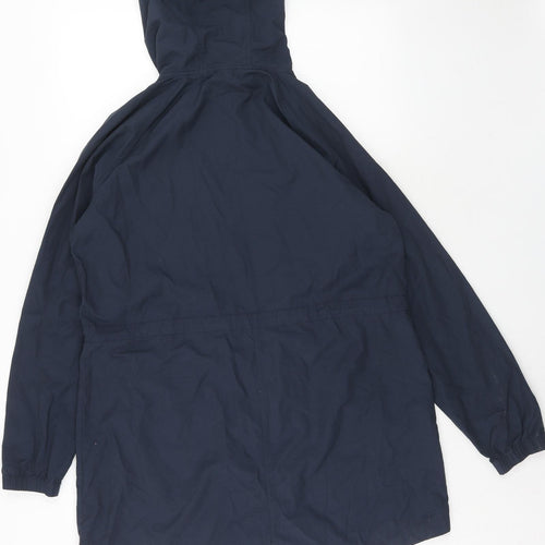 Fat Face Womens Blue Jacket Size 14 Zip