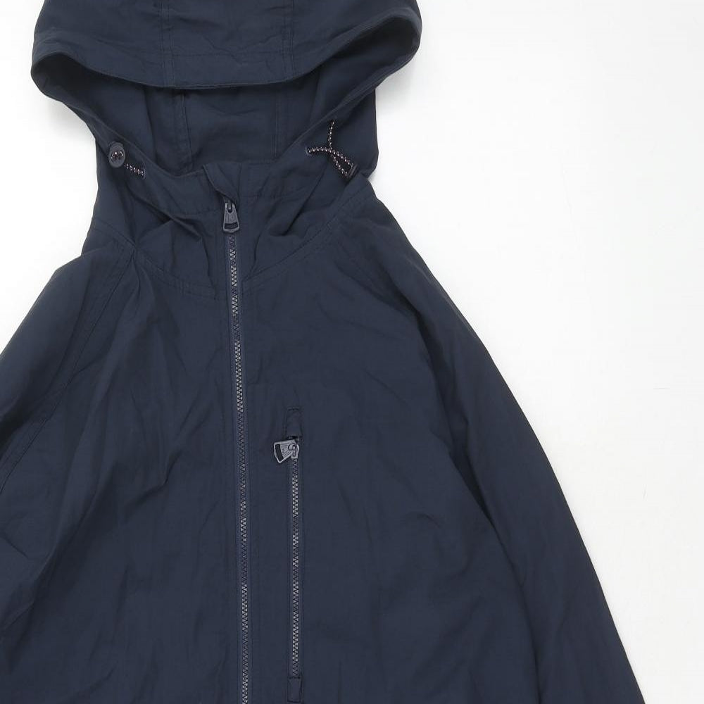 Fat Face Womens Blue Jacket Size 14 Zip