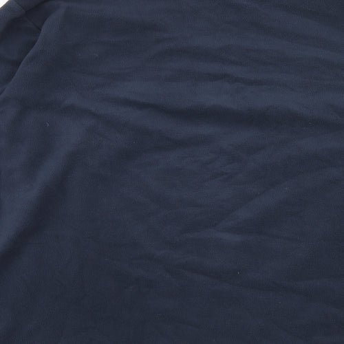 Mountain Warehouse Mens Blue Polyester Pullover Sweatshirt Size L