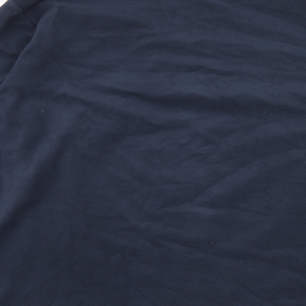 Mountain Warehouse Mens Blue Polyester Pullover Sweatshirt Size L