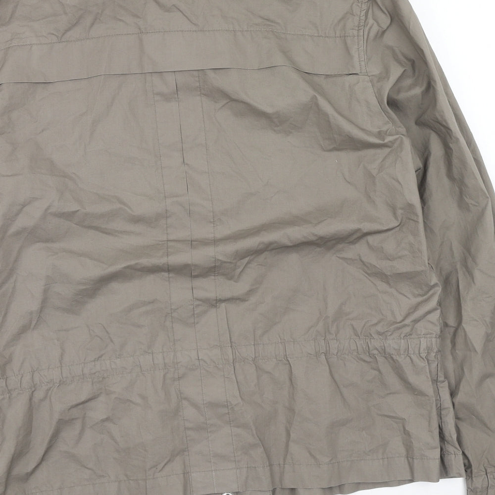 Marks and Spencer Womens Beige Jacket Size 14 Zip