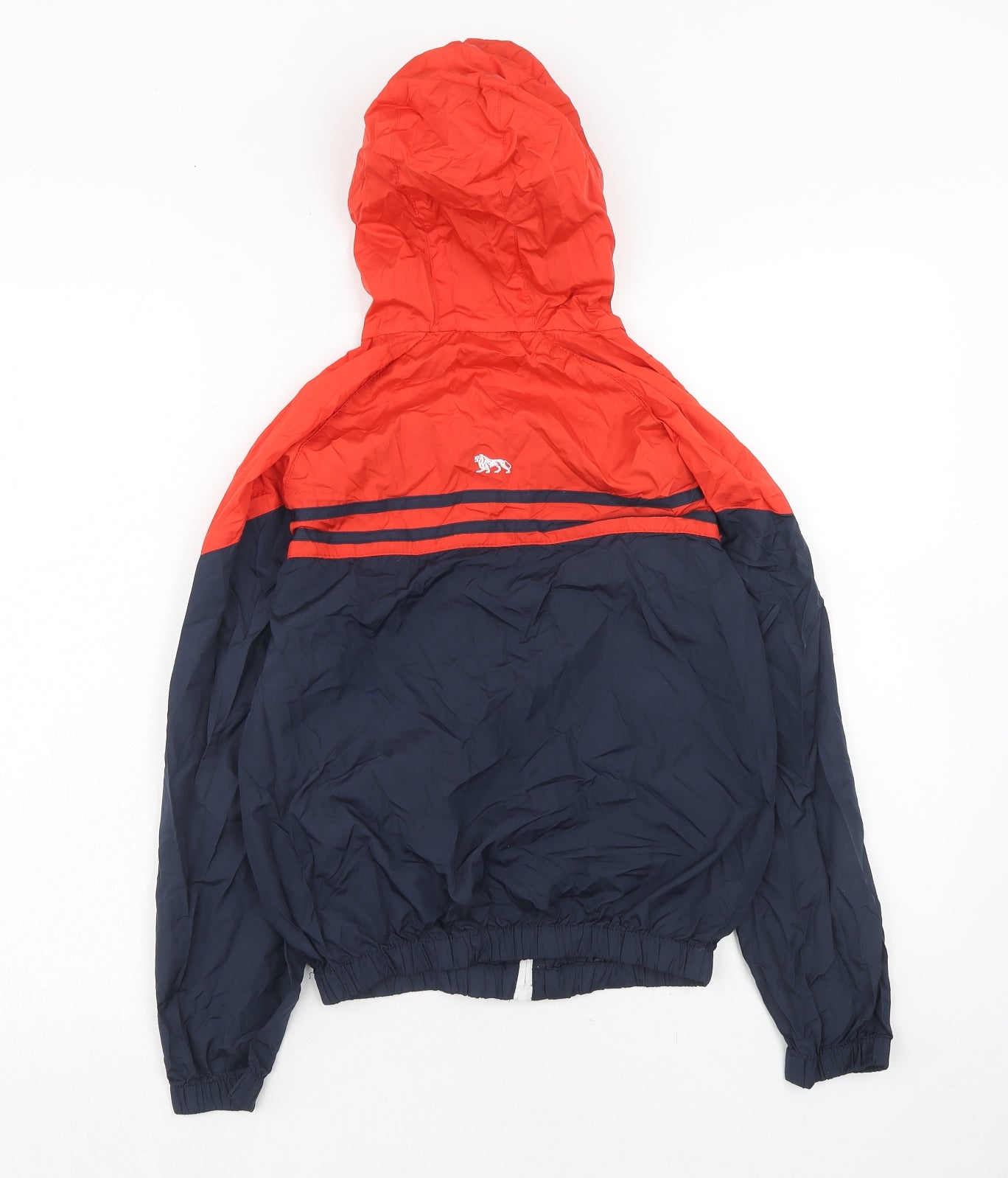 Lonsdale Boys Blue Colourblock Bomber Jacket Jacket Size 9-10 Years Zip