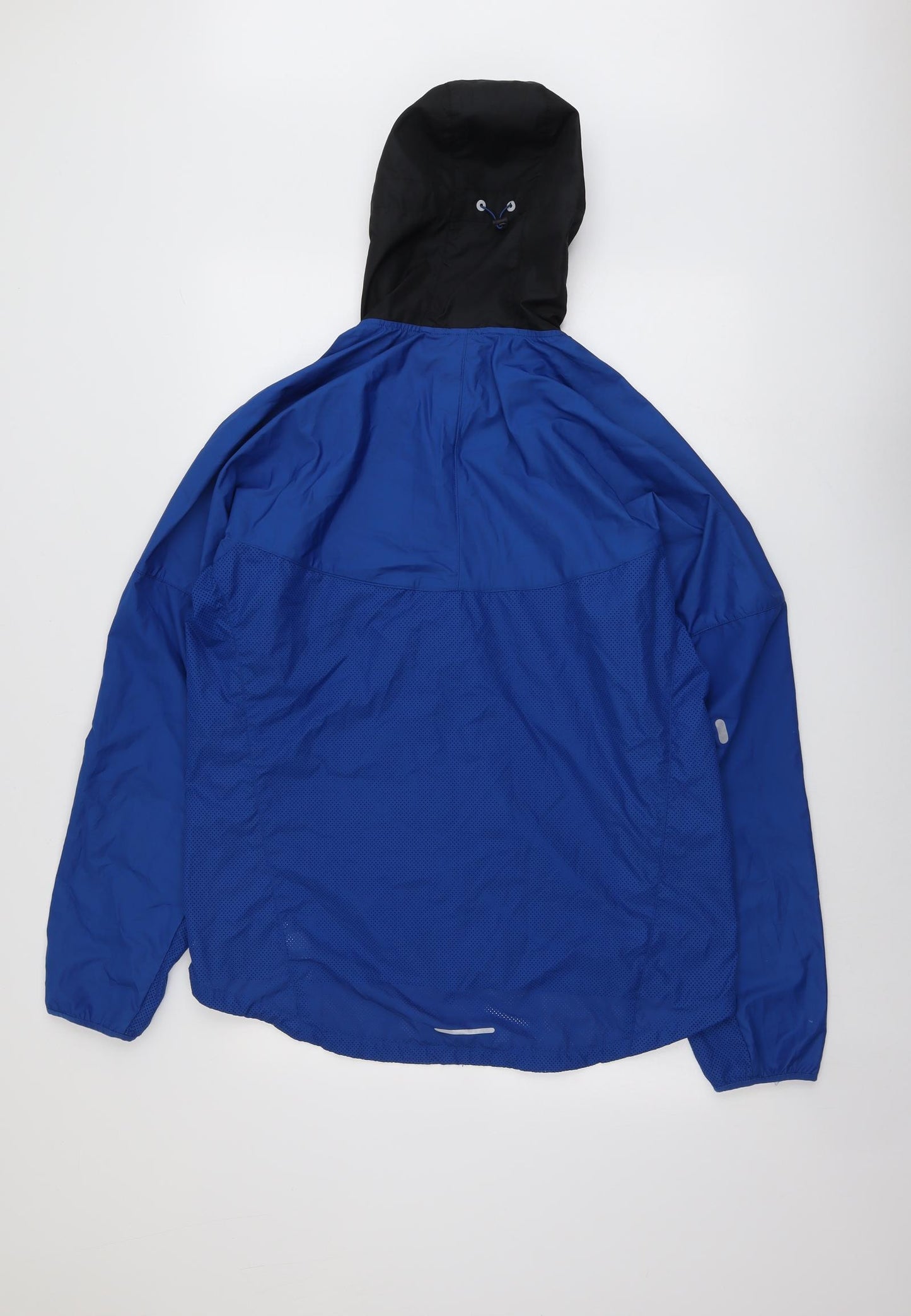 Nike Mens Blue Windbreaker Jacket Size L Zip