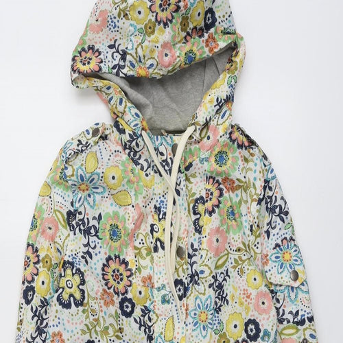 Mossimo Womens Multicoloured Geometric Jacket Size M Zip