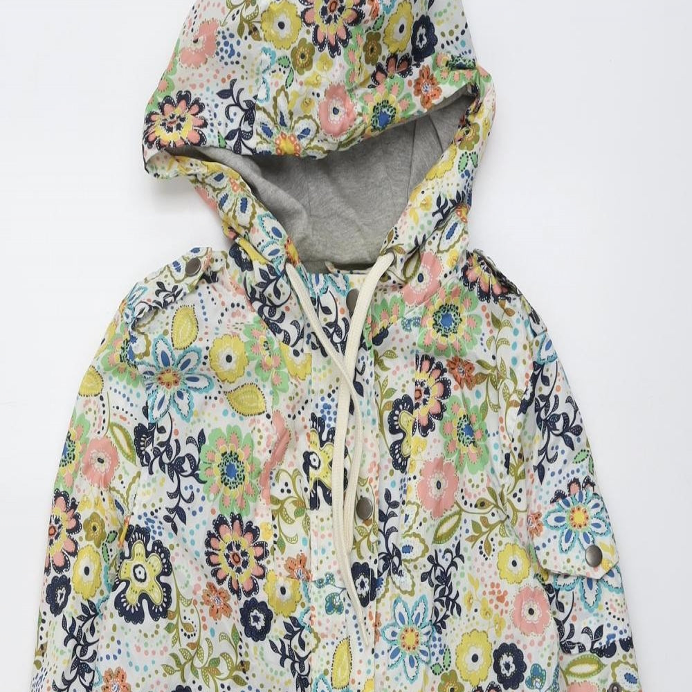 Mossimo Womens Multicoloured Geometric Jacket Size M Zip