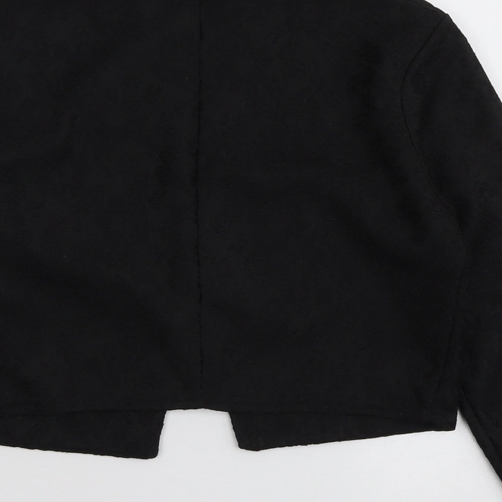 Quiz Womens Black Jacket Blazer Size 12