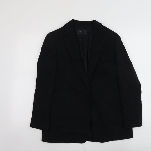 Marks and Spencer Womens Black Viscose Jacket Suit Jacket Size 12