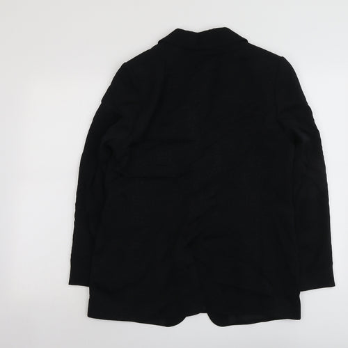 Marks and Spencer Womens Black Viscose Jacket Suit Jacket Size 12