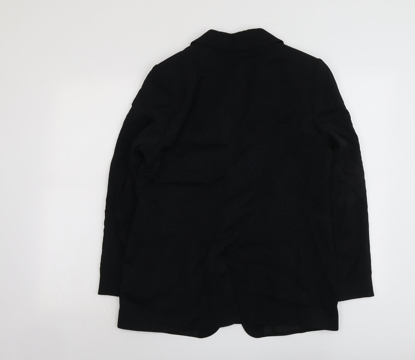 Marks and Spencer Womens Black Viscose Jacket Suit Jacket Size 12