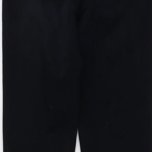 Marks and Spencer Womens Blue Cotton Skinny Jeans Size 12 L27 in Regular Button