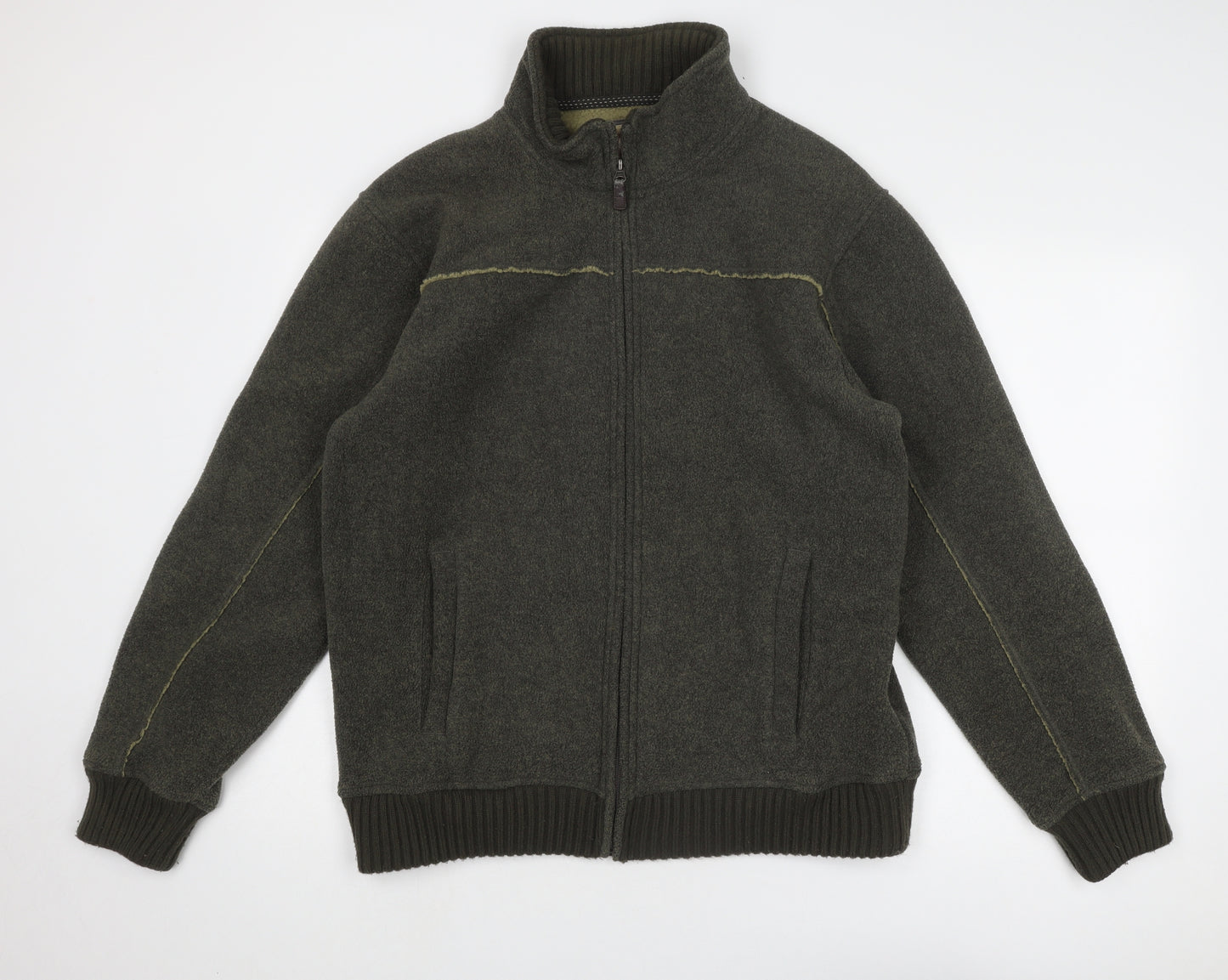 Blue Harbour Mens Brown Jacket Size L Zip