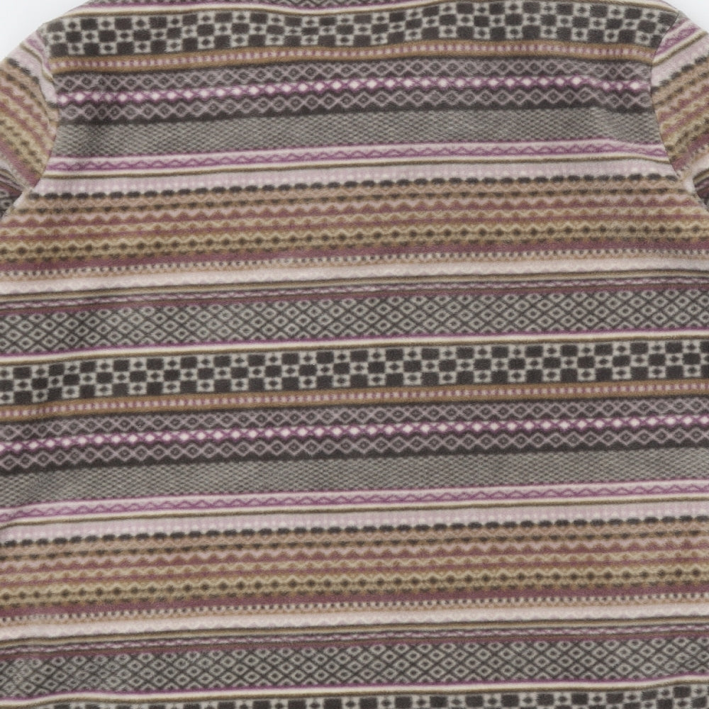 Damart Womens Multicoloured Geometric Jacket Size 18 Zip - Size 18-20