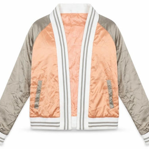 QED London Womens Orange Jacket Size 12 - Flower Detail