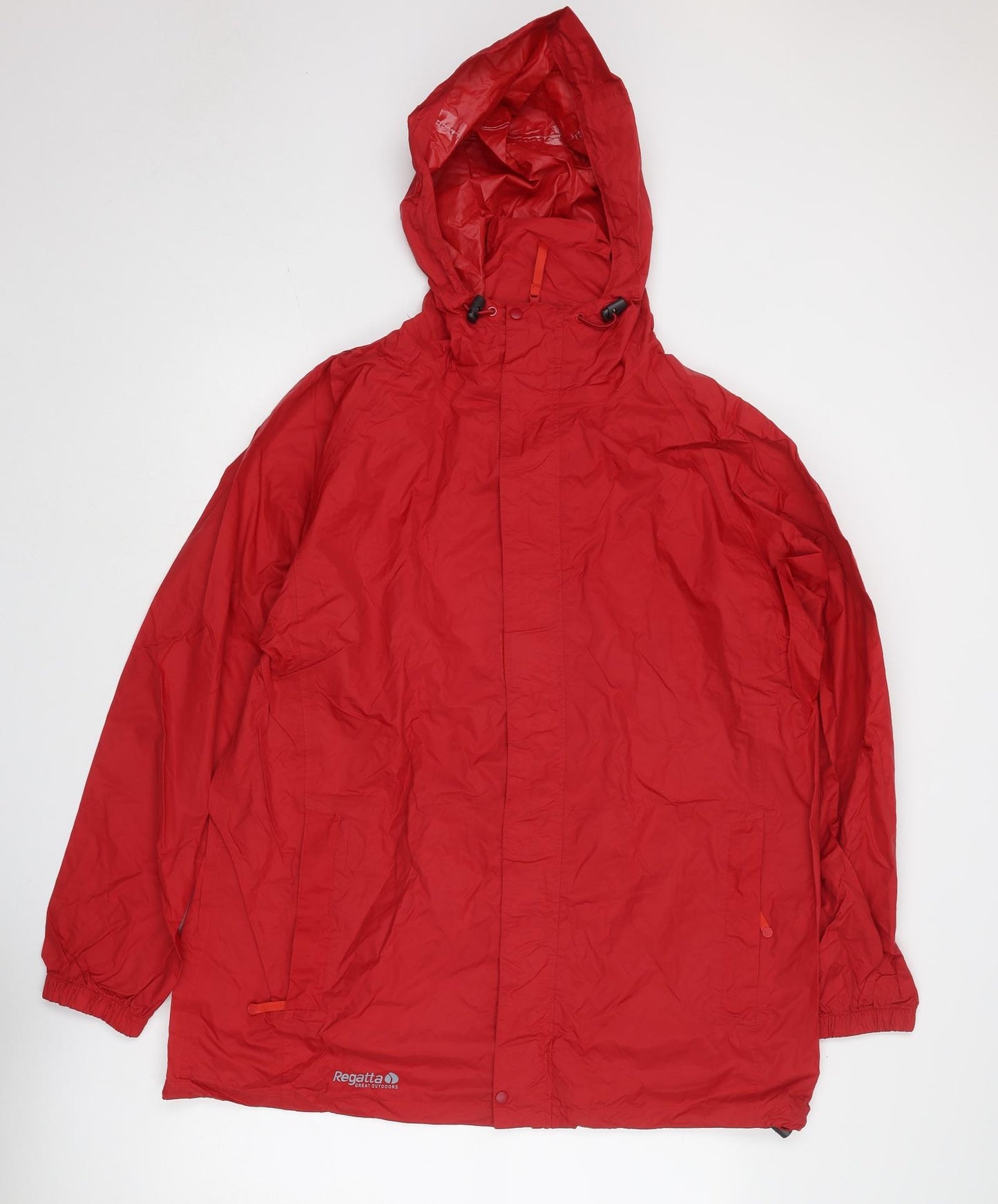 Regatta Mens Red Windbreaker Jacket Size XL Zip