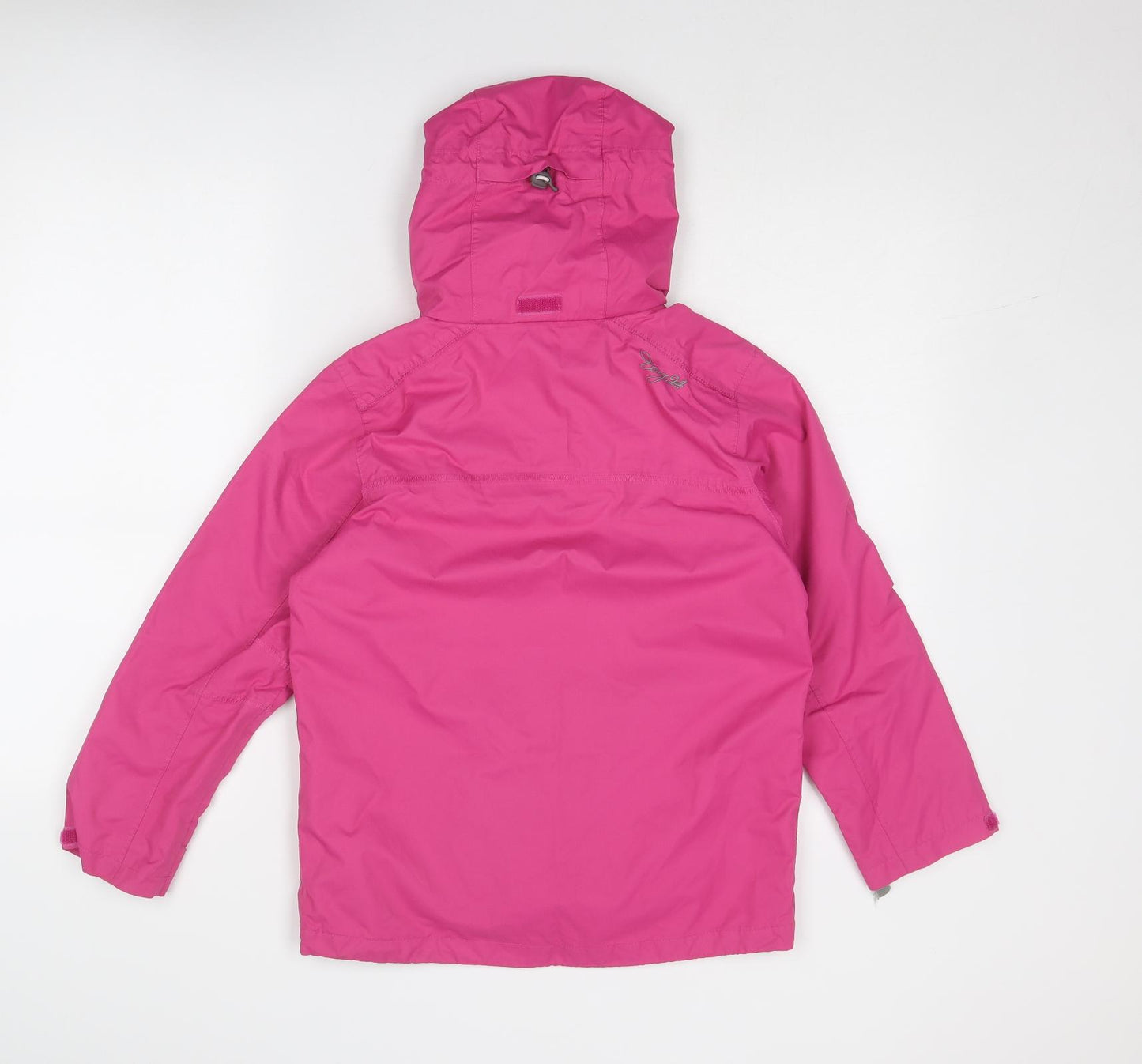 TOG24 Girls Pink Windbreaker Jacket Size 9-10 Years Zip