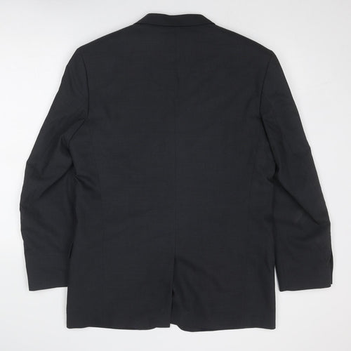 NEXT Mens Grey Wool Jacket Suit Jacket Size 40 Regular