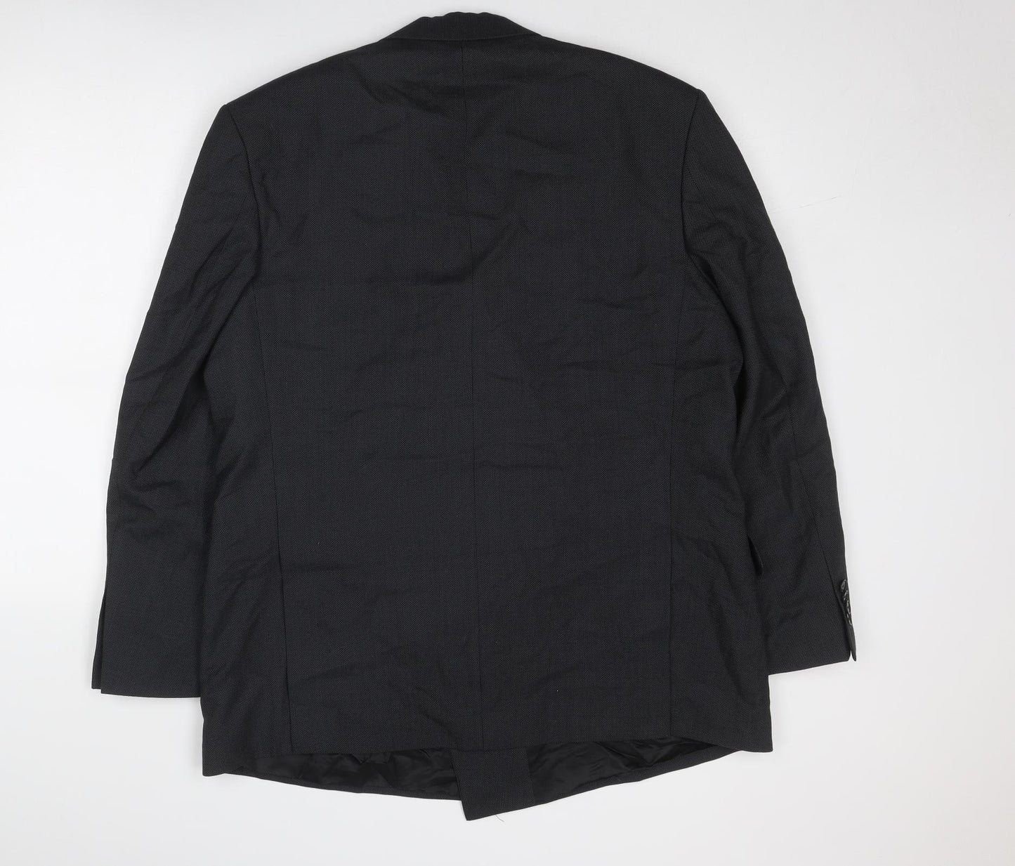 ROY ROBSON Mens Grey Polyester Jacket Suit Jacket Size 44 Regular