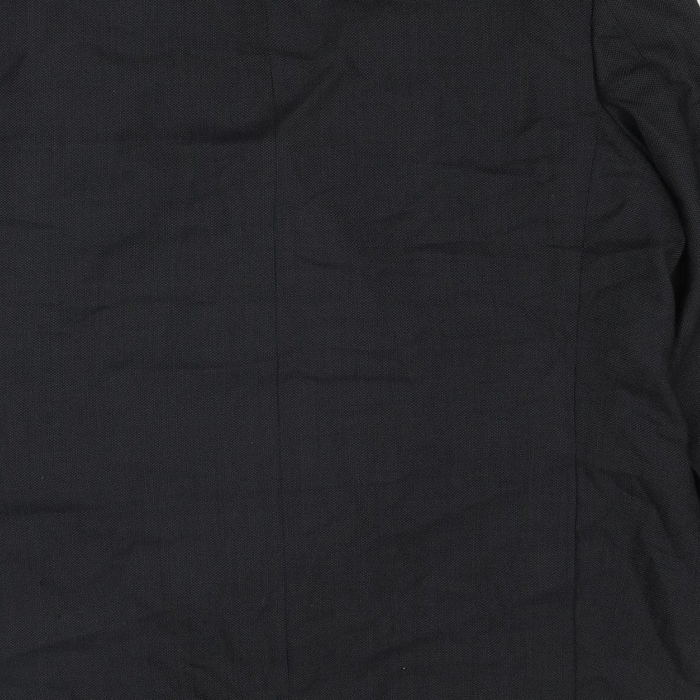 ROY ROBSON Mens Grey Polyester Jacket Suit Jacket Size 44 Regular