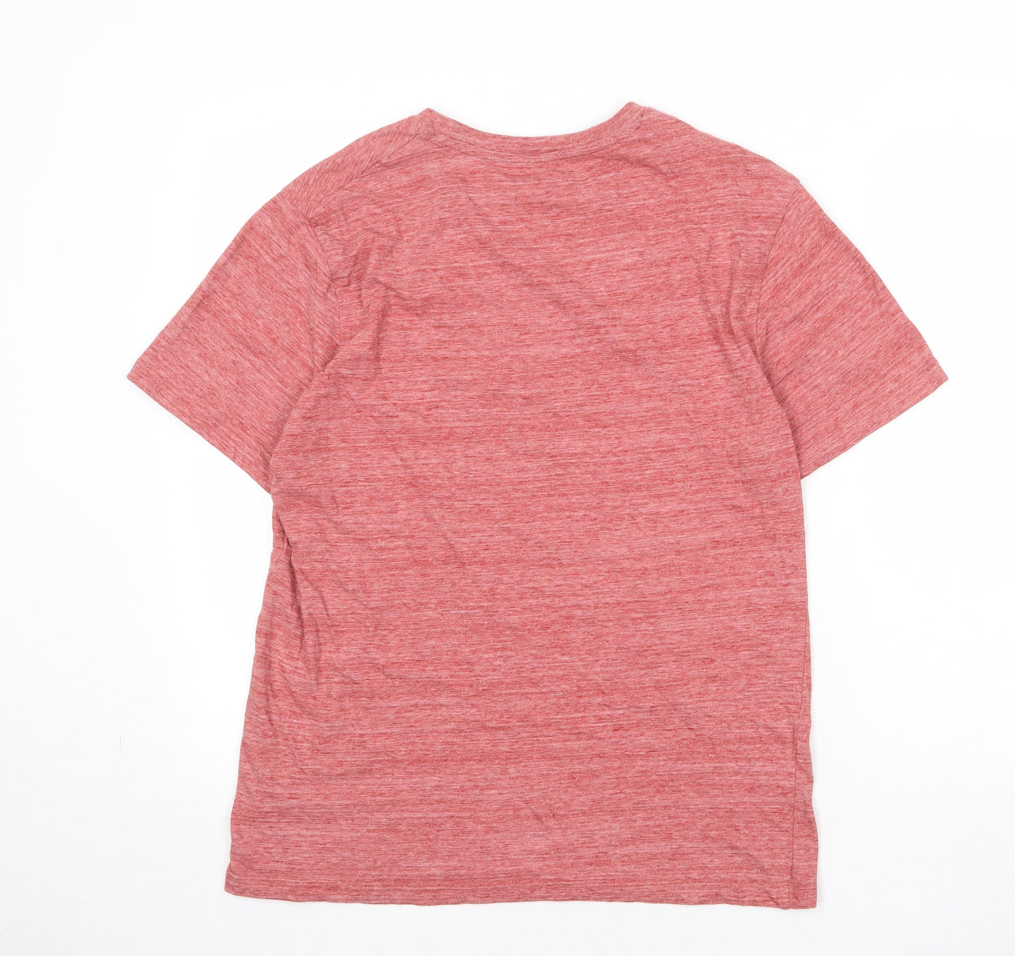 NEXT Mens Red Cotton T-Shirt Size M Round Neck