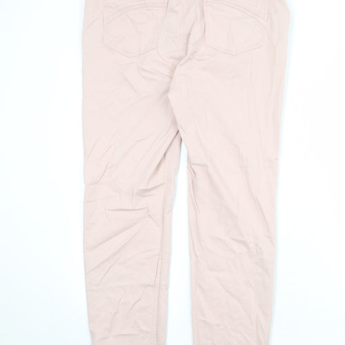 Bandolino Womens Pink Cotton Skinny Jeans Size 18 Regular Zip