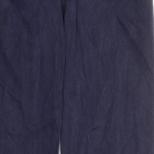 Recover Mens Blue Cotton Tapered Jeans Size 34 in Regular Zip