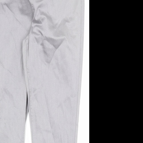 Marks and Spencer Womens Grey Cotton Jegging Jeans Size 18 Regular